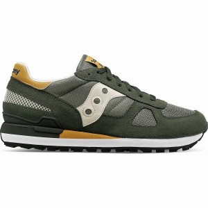 Men's Saucony Shadow Original Sneakers Olive / Brown | Australia S05481-F40