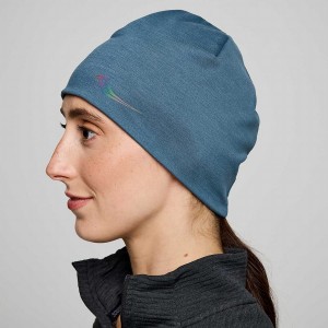 Men's Saucony Solstice Beanie Blue | Australia S50149-T32