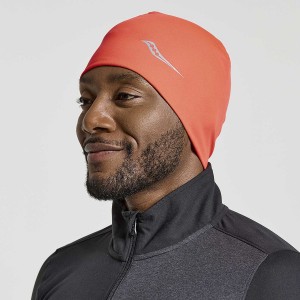 Men's Saucony Solstice Beanie Red | Australia S58743-K81