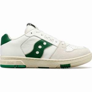 Men's Saucony Spot-Bilt™ Sonic Low Premium Sneakers Beige / Green | Australia S10467-W12