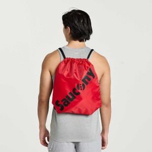 Men's Saucony String Bags Red | Australia S78940-W28