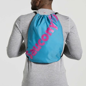 Men's Saucony String Bags Turquoise | Australia S81756-Q95