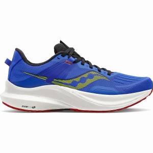 Men's Saucony Tempus Running Shoes Blue | Australia S02816-A70