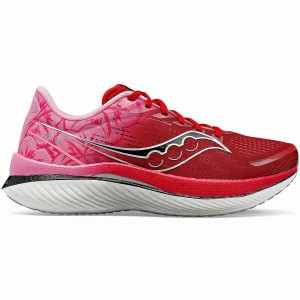 Men's Saucony Tokyo Endorphin Speed 3 Running Shoes Red / Grey | Australia S20496-C37