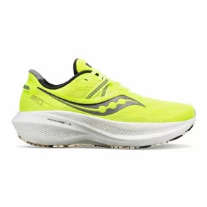 Men's Saucony Triumph 20 Running Shoes Green | Australia S91683-G59