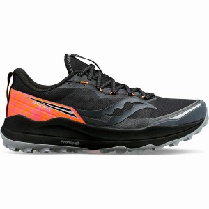 Men's Saucony Xodus Ultra 2 Running Shoes Black | Australia S14789-P09