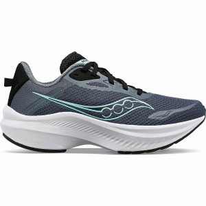 Women's Saucony Axon 3 Running Shoes Grey / Black | Australia S31289-V28