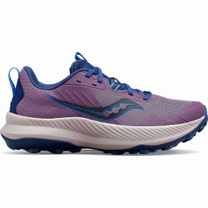 Women's Saucony Blaze TR Running Shoes Purple / Indigo | Australia S16724-D62