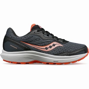 Women's Saucony Cohesion TR16 Trail Running Shoes Grey / Orange | Australia S01645-P78