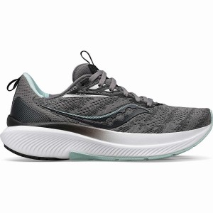 Women's Saucony Echelon 9 Running Shoes Grey | Australia S90472-K39