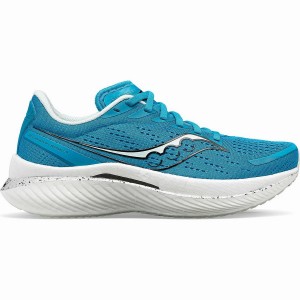 Women's Saucony Endorphin Speed 3 Running Shoes Turquoise / Silver | Australia S47351-U10