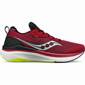 Women's Saucony Freedom Crossport Running Shoes Red / Black | Australia S29308-H17