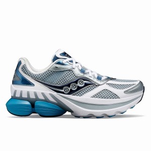 Women's Saucony Grid NXT Sneakers White / Light Blue | Australia S09374-G18