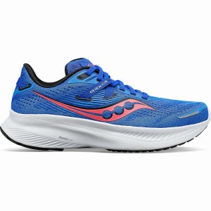 Women's Saucony Guide 16 Running Shoes Blue / Black | Australia S82795-U21