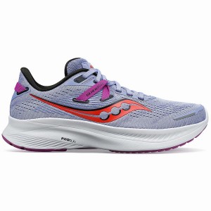 Women's Saucony Guide 16 Running Shoes Purple | Australia S14368-Z48