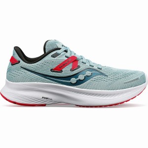 Women's Saucony Guide 16 Running Shoes Turquoise / Rose | Australia S24650-L18