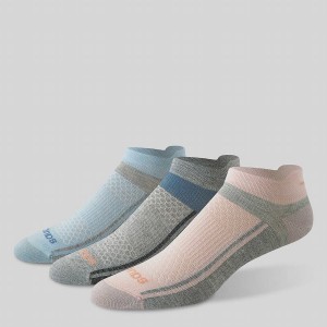 Women's Saucony Inferno Liteweight 3-Pack Socks Pink | Australia S48071-U79