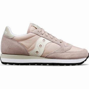 Women's Saucony Jazz Original Sneakers Pink / Cream | Australia S31946-V53