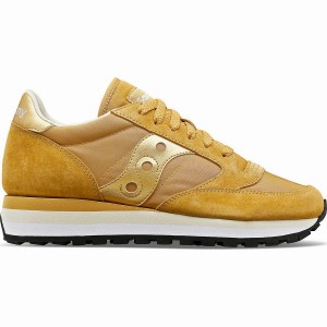 Women's Saucony Jazz Triple Sneakers Beige | Australia S05462-V52