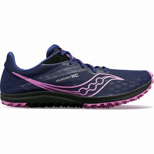 Women's Saucony Kilkenny XC9 Spike Track Spikes Indigo | Australia S84719-G07