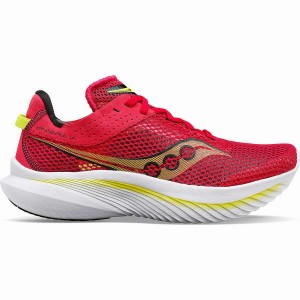 Women's Saucony Kinvara 14 Running Shoes Red / Rose | Australia S18309-N73