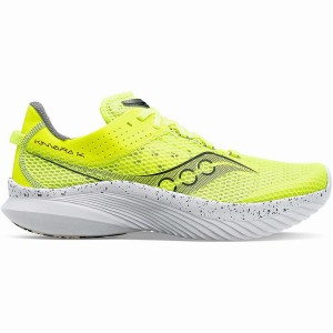 Women's Saucony Kinvara 14 Running Shoes Yellow / Black | Australia S50236-G04