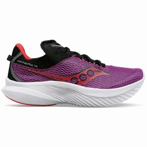 Women's Saucony Kinvara 14 Running Shoes Purple | Australia S04237-L93