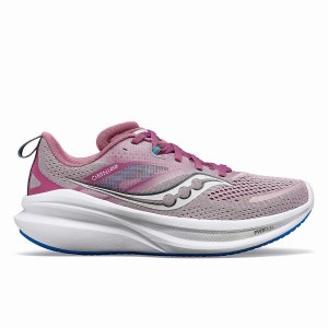 Women's Saucony Omni 22 Running Shoes Purple / Deep Blue | Australia S56819-N76