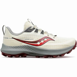 Women's Saucony Peregrine 13 Trail Running Shoes Beige | Australia S46178-Y02