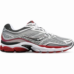 Women's Saucony ProGrid Omni 9 OG Sneakers White / Silver / Red | Australia S87352-E04