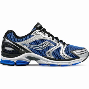 Women's Saucony ProGrid Triumph 4 Sneakers Blue / Silver | Australia S82357-U31