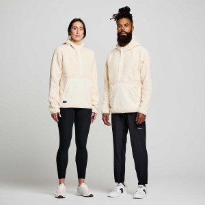 Women's Saucony Recovery Sherpa Pullover Beige | Australia S04572-X92