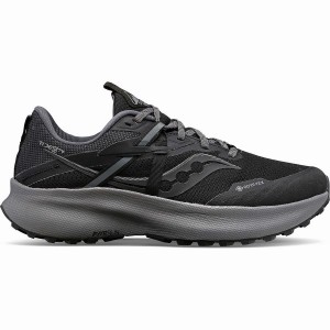 Women's Saucony Ride 15 TR GTX Running Shoes Black / Grey | Australia S06423-R21