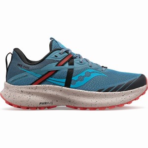 Women's Saucony Ride 15 TR Trail Running Shoes Blue | Australia S20153-A35