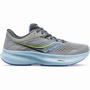 Women's Saucony Ride 16 Running Shoes Grey / Blue | Australia S07458-P64