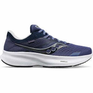 Women's Saucony Ride 16 Running Shoes Navy / Black | Australia S20716-T53