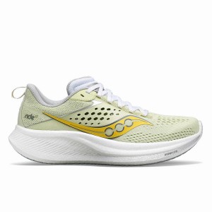 Women's Saucony Ride 17 Running Shoes Fern / Cloud | Australia S81632-T67