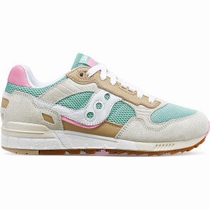 Women's Saucony Shadow 5000 Premium Sneakers Turquoise / Grey | Australia S36240-C12