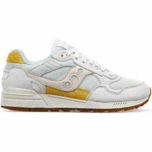 Women's Saucony Shadow 5000 Unplugged Sneakers Turquoise / Yellow | Australia S91824-E08