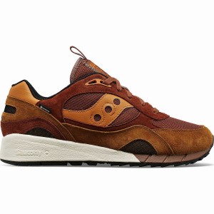 Women's Saucony Shadow 6000 GTX Sneakers Brown | Australia S28065-G68