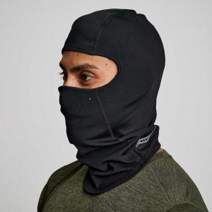 Women's Saucony Solstice Balaclava Headband Black | Australia S40856-W05