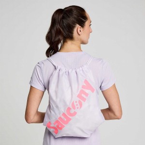 Women's Saucony String Bags Purple | Australia S05687-G04