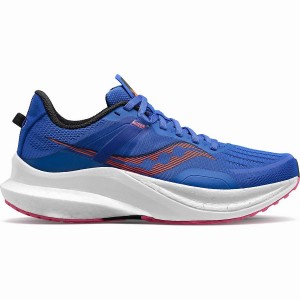 Women's Saucony Tempus Running Shoes Blue | Australia S92138-Z42