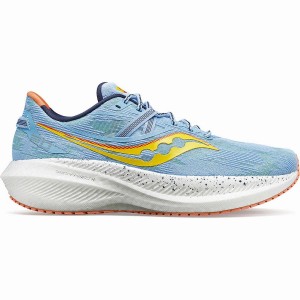 Women's Saucony Triumph 20 Running Shoes Blue | Australia S82931-B36