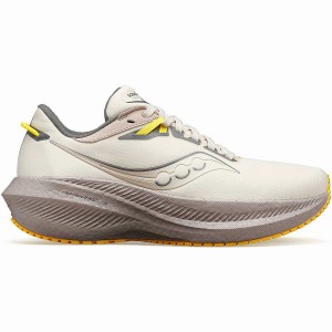 Women's Saucony Triumph 21 RUNSHIELD Walking Shoes Beige | Australia S70284-B91