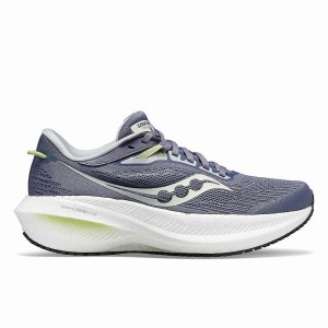 Women's Saucony Triumph 21 Running Shoes Blue | Australia S95146-V29