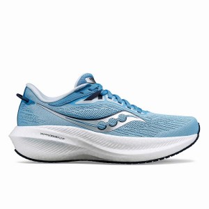 Women's Saucony Triumph 21 Running Shoes Navy | Australia S02316-A83