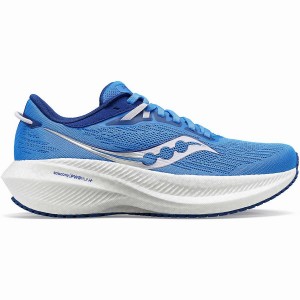 Women's Saucony Triumph 21 Running Shoes Blue | Australia S12308-S48