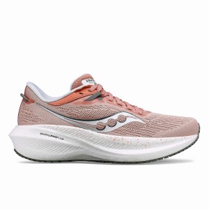 Women's Saucony Triumph 21 Running Shoes Lotus / Bough | Australia S06523-F36