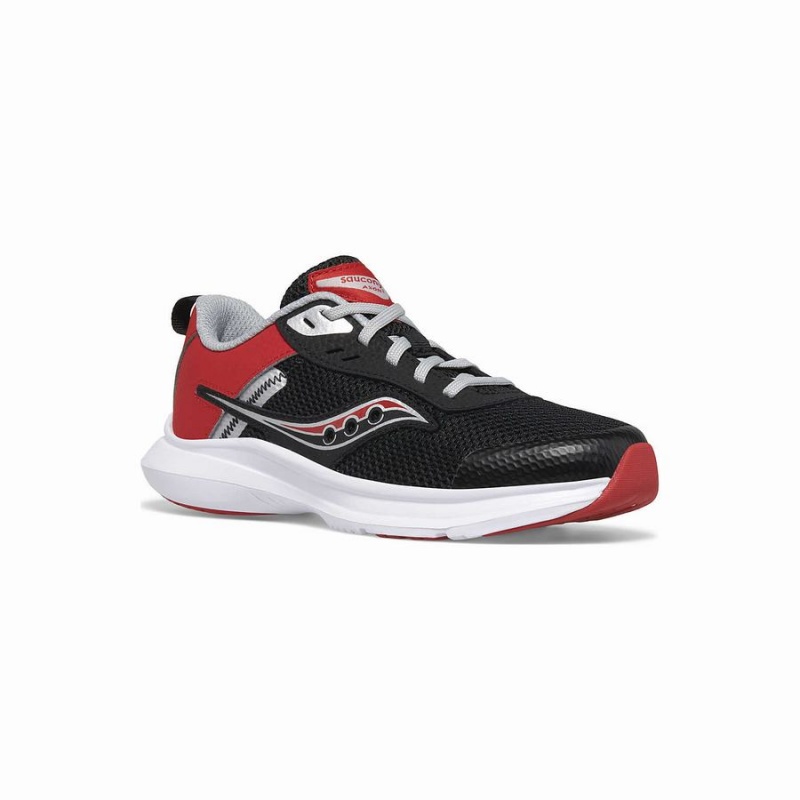 Kids' Saucony Axon 3 Sneaker Running Shoes Red / Black | Australia S51274-A96